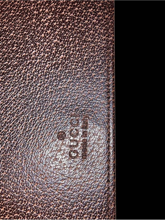 Gucci Handbags - Gucci Leather Checkbook Cover. Made in Italy